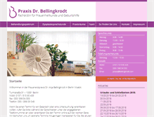 Tablet Screenshot of bellingkrodt.com